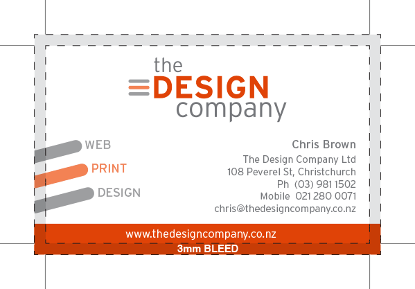 TDC BusinessCard spec